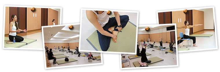 元町ヨガ教室風景