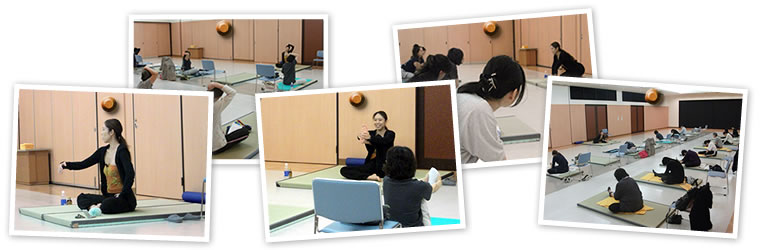 元町ヨガ教室風景