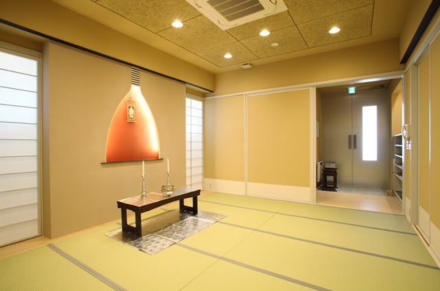 やわらぎ斎場あいの里安置室札幌市北区葬儀葬式法要画像イメージ