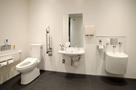 やわらぎ斎場あいの里多目的トイレ（オストメイト対応）札幌市北区葬儀葬式法要画像イメージ