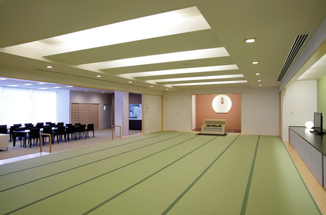 やわらぎ斎場厚別西親族控室（和室）札幌市厚別区葬儀葬式法要画像イメージ