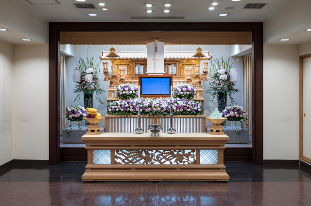 やわらぎ斎場北広島式場2北広島新富町葬儀葬式法要画像イメージ
