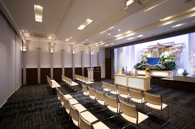 やわらぎ斎場西野式場（30名様対応）札幌市西区葬儀葬式法要画像イメージ
