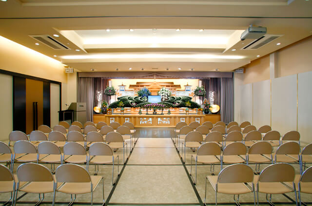 やわらぎ斎場白石式場札幌市白石区葬儀葬式法要画像イメージ
