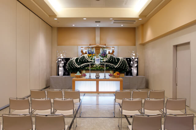 
やわらぎ斎場白石家族葬式場札幌市白石区葬儀葬式法要画像イメージ
